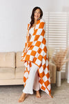 Checkered Decorative Throw Blanket