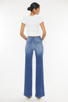 Ultra High Waist Gradient Flare Jeans