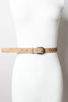 Skinny Punched Out Belt