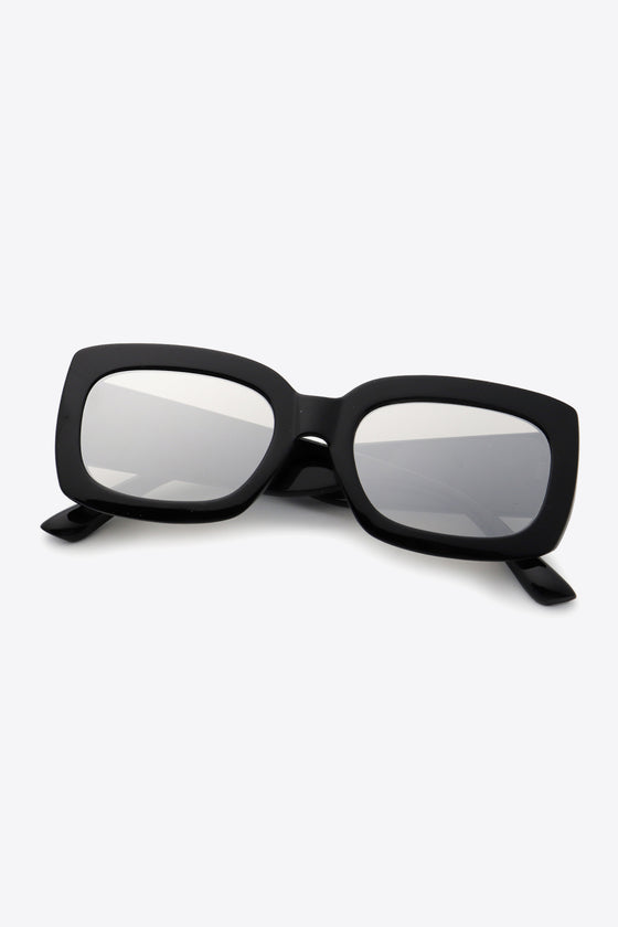 On Wednesday's Rectangle Sunglasses