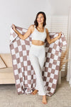 Checkered Decorative Throw Blanket