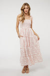 Cheri Smocked Maxi Dress