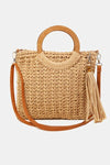 Bailey Crochet Convertible Tote Bag