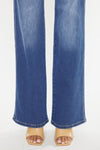 Ultra High Waist Gradient Flare Jeans