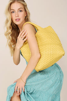  Medium Weave Shoulder Bag