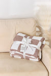 Checkered Decorative Throw Blanket