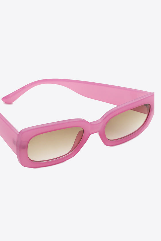 On Wednesday's Rectangle Sunglasses