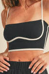 Contrast Trim Sculpting Cami