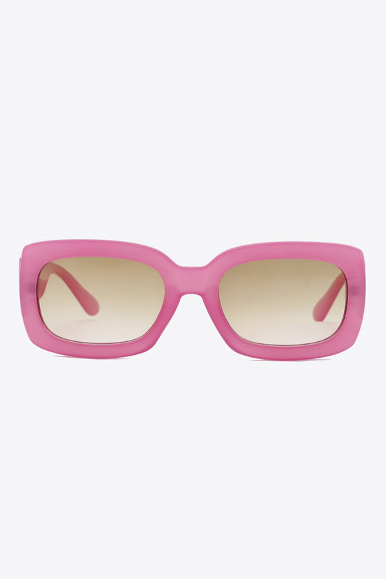 On Wednesday's Rectangle Sunglasses