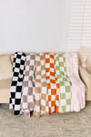 Checkered Decorative Throw Blanket