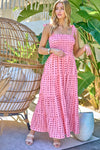 Cheri Smocked Maxi Dress