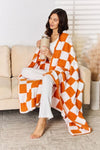 Checkered Decorative Throw Blanket